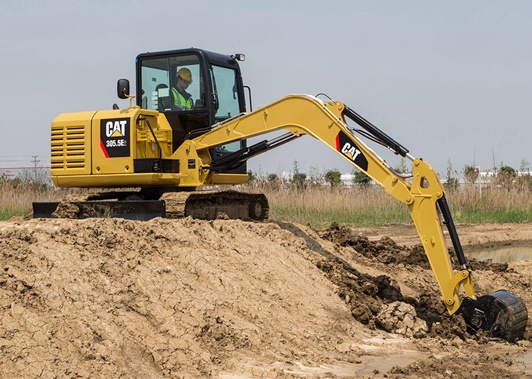 305-5E2-02 Cat® 305.5E2 Mini Excavator | Tractors Singapore (Maldives)