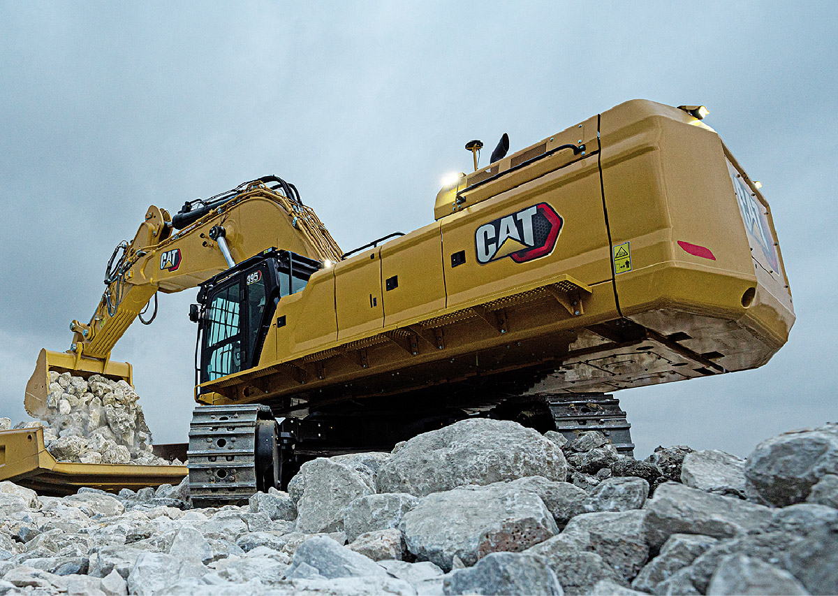 Cat_Excavator_395 Cat® 395 Excavator | Tractors Singapore (Maldives)